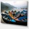 Designart - Beautiful Boats in Phewa Lake - Boat Canvas Art Print